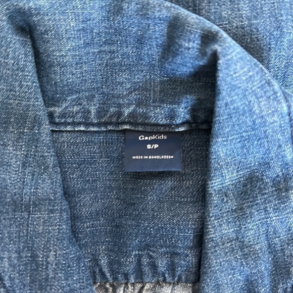 Gap kids denim jumpsuit size small - Picture 7 of 7